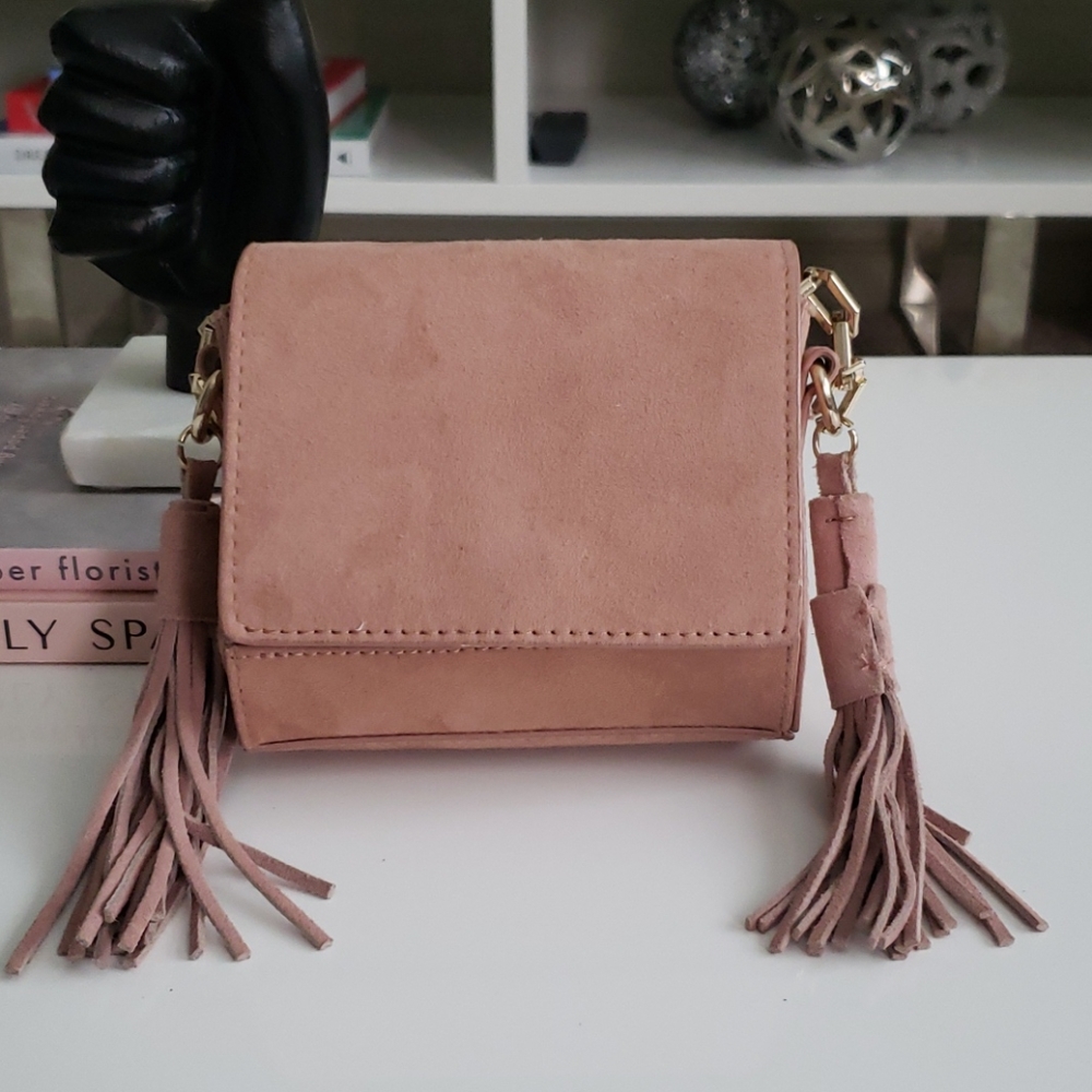Zara blush purse